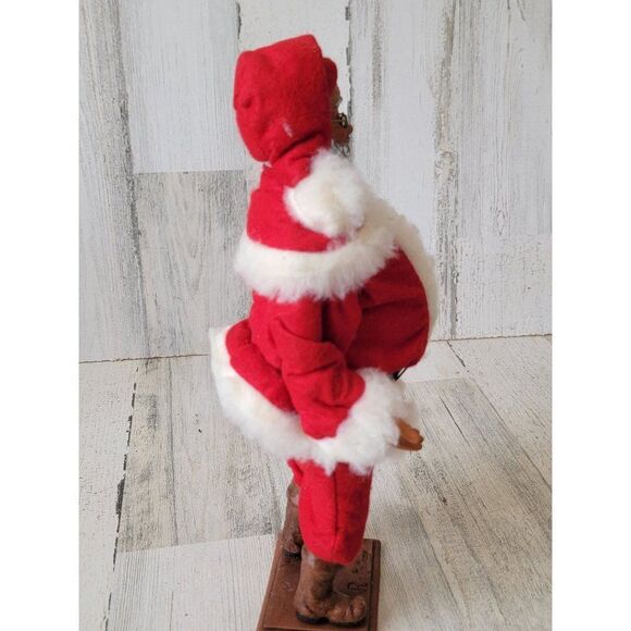 Vintage France Provence AS IS Rustic Santa claus figure Bible holy - Picture 10 of 13